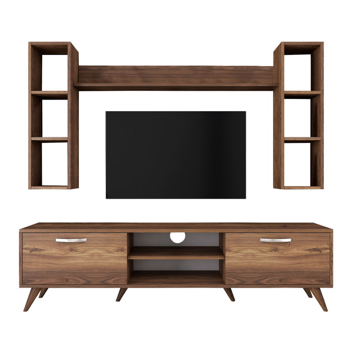 Hanah Home M5 - 240 Mueble de TV Nogal Hanah Home M5 - 240 Mueble de TV Nogal